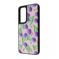 Накладка WAVE Doodle Samsung S24 FE (S721) Цветы