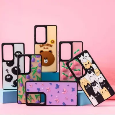 Накладка WAVE Doodle Samsung S24 FE (S721) Котики