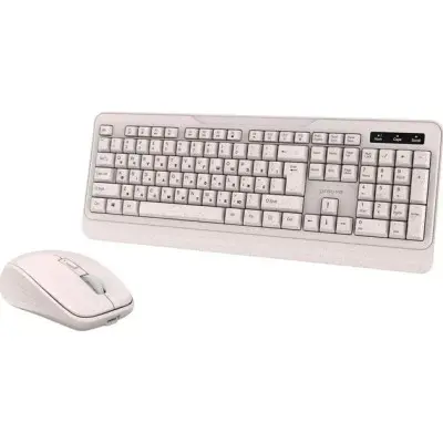 Клавіатура + миша бездротова Proove Harmless Beige Бежевий