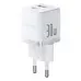 Сетевое зарядное устройство Baseus Palmi 1PD+1USB 30W White, Белый