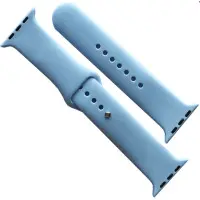 Ремешок Apple Watch 38мм Силикон Сирень/ Lilac Cream 2од