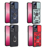 Чехол накладка Camshield Serge Ring Xiaomi 13 lite красный Чехол накладка Camshield Serge Ring Xiaomi 13 lite красный