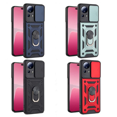 Чехол накладка Camshield Serge Ring Xiaomi 13 lite красный