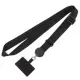 Шнурок (широкий) для смартфона Чорний
