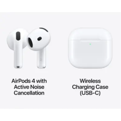 Беспроводные наушники Apple AirPods 4 HC, Белые