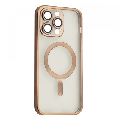 Чехол накладка Shining Camera MagSafe iPhone 11 Pro Max Desert Titanium