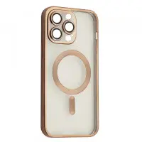 Чехол Накладка Metal Matte MagSafe iPhone 12 Pro Max Desert Titaum