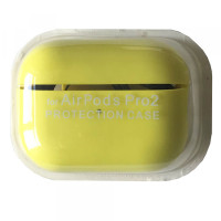 Чехол для наушников AirPods Pro 2 Microfiber Желтый Чехол для наушников AirPods Pro 2 Microfiber Желтый