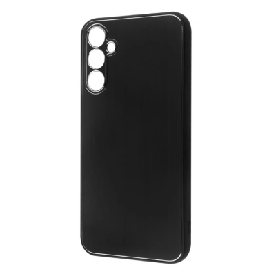 Чохол накладка Wave Metal Samsung A346 (A34) Чорна