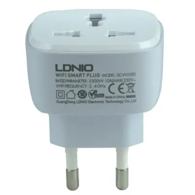 Смарт розетка Wi-fi Ldnio SCW1050 Белая