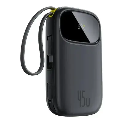 Універсальна мобільна батарея Повербанк Baseus EnergyFill FPC31 Qpow 45W 20000mAh Чорний Універсальна мобільна батарея Повербанк Baseus EnergyFill FPC31 Qpow 45W 20000mAh Чорний