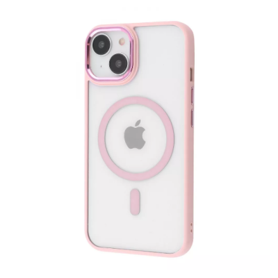 Накладка WAVE Ardor MagSafe iPhone 13/ iPhone 14 Рожевий пісок