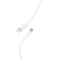 Кабель дата XO NB-Q233B Type-C to Type-C (60W) 1м Белый