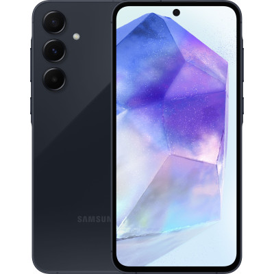 Смартфон Samsung A556 (A55) 8/256GB Awesome Navy, Чорний