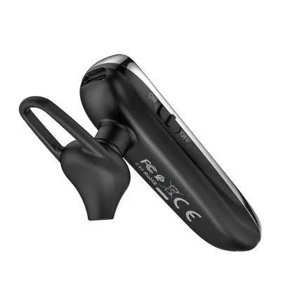 Bluetooth-гарнитура Hoco E49 Black, черная Bluetooth-гарнитура Hoco E49 Black, черная