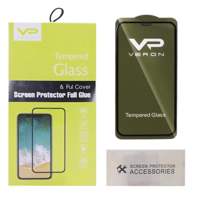 Защитное стекло Veron 3D Samsung G990 (S21 FE) Черное