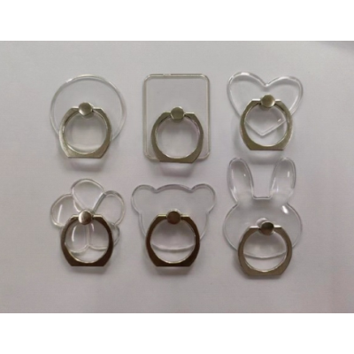 Тримач PopSocket Кільце Clear Серце