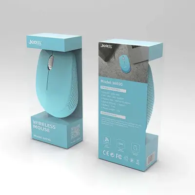 Беспроводная мышь BT JEDEL W690 Blue, Синя