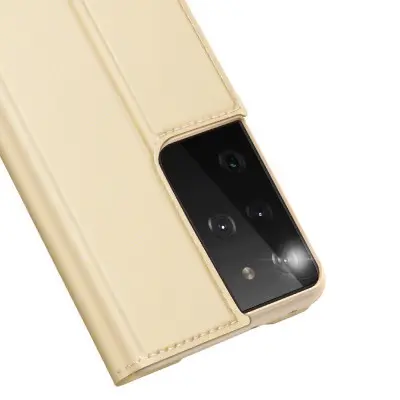 Чехол-книжка Dux Ducis Samsung G998 (S21 Ultra) Золотая Чехол-книжка Dux Ducis Samsung G998 (S21 Ultra) Золотая