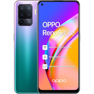 Смартфон OPPO Reno5 Lite 8/128GB Purple, фиолетовый