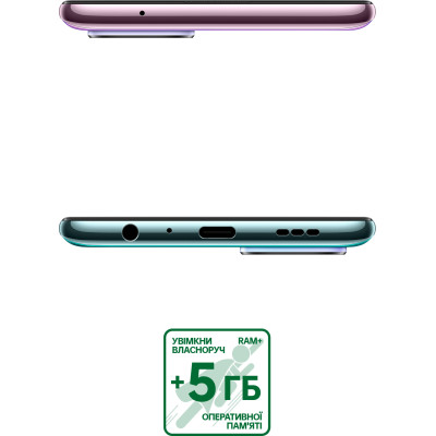 Смартфон OPPO Reno5 Lite 8/128GB Purple, фиолетовый