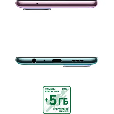 Смартфон OPPO Reno5 Lite 8/128GB Purple, фіолетовий Смартфон OPPO Reno5 Lite 8/128GB Purple, фіолетовий