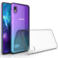 Чехол накладка Epic 1.0mm Samsung A01 (A015) Прозрачная Чехол накладка Epic 1.0mm Samsung A01 (A015) Прозрачная