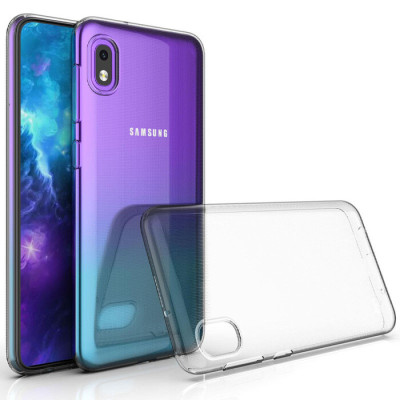 Чехол накладка Epic 1.0mm Samsung A01 (A015) Прозрачная
