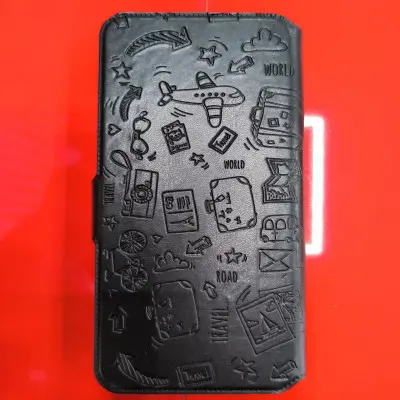 Чохол-книжка Універсальна Florence Around 5.5" Чорна (Уцінка)