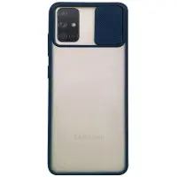 Накладка Camshield Samsung A71 (A715) Синяя