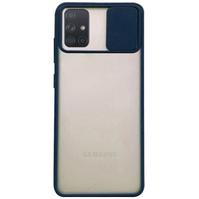 Накладка Camshield Samsung A71 (A715) Синя