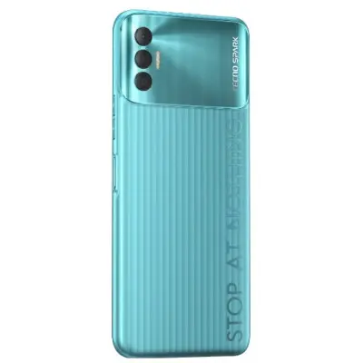 Смартфон Tecno Spark 8p (KG7n) 4/64GB NFC Turquoise Cyan, зелений