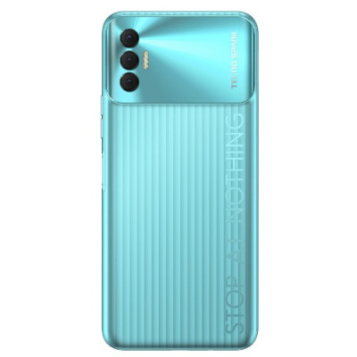 Смартфон Tecno Spark 8p (KG7n) 4/64GB NFC Turquoise Cyan, зелений