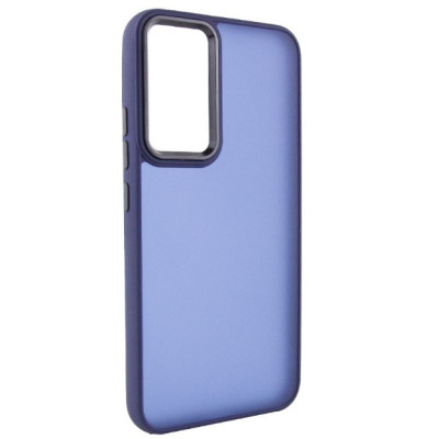 Чехол накладка Lyon Frosted Xiaomi Redmi Note 9 Синяя