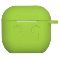 Чехол для наушников AirPods 4 Силиконовый зеленый Чехол для наушников AirPods 4 Силиконовый зеленый
