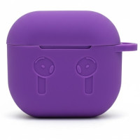 Чехол для наушников AirPods 4 Силиконовый Фиолетовый Чехол для наушников AirPods 4 Силиконовый Фиолетовый