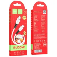 Кабель дата Hoco X82 Type-C to Type-C 1м Белый Кабель дата Hoco X82 Type-C to Type-C 1м Белый