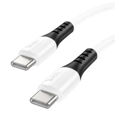 Кабель дата Hoco X82 Type-C to Type-C 1м Белый
