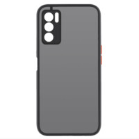 Чехол накладка Frame Matte OPPO A16/ A16s Черная Чехол накладка Frame Matte OPPO A16/ A16s Черная