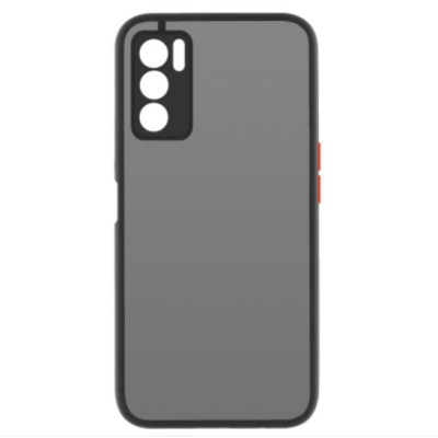 Чохол накладка Frame Matte OPPO A16/ A16s Чорна
