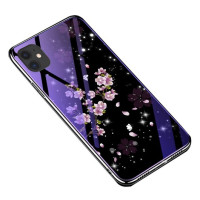 Чехол накладка Glass Fantasy Xiaomi Mi 9 Lite Цветение