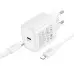 МЗП Borofone BA84A USB-C 30W + Type-C to Lighting Білий