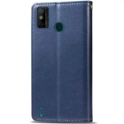 Чехол-книжка Getman Gallant TECNO Spark 6 Go Синяя