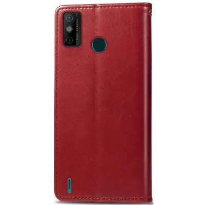 Чохол-книжка Getman Gallant TECNO Spark 6 Go Червона Чохол-книжка Getman Gallant TECNO Spark 6 Go Червона