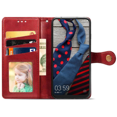 Чохол-книжка Getman Gallant TECNO Spark 6 Go Червона