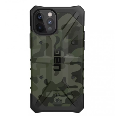 Чехол накладка UAG Monarch  iPhone 15 Pro Max Камуфляж Зеленая