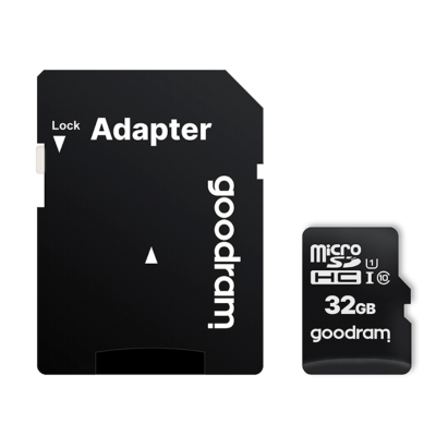 Карта пам\'яті Micro SD 32Gb GoodRam Class10+SD adapter