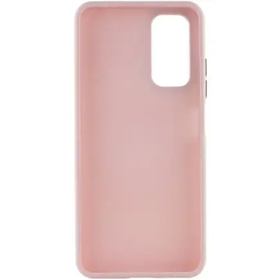 Чехол накладка Bonbon Metal Samsung A52 (A52) Розовая / Light Pink