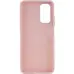 Чехол накладка Bonbon Metal Samsung A52 (A52) Розовая / Light Pink