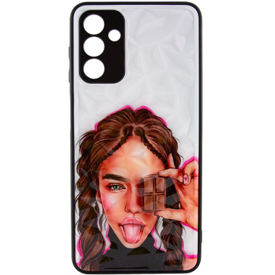 Чехол накладка Prisma Ladies Samsung A346 (A34 5G) Шоколад
